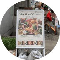 スタンド看板